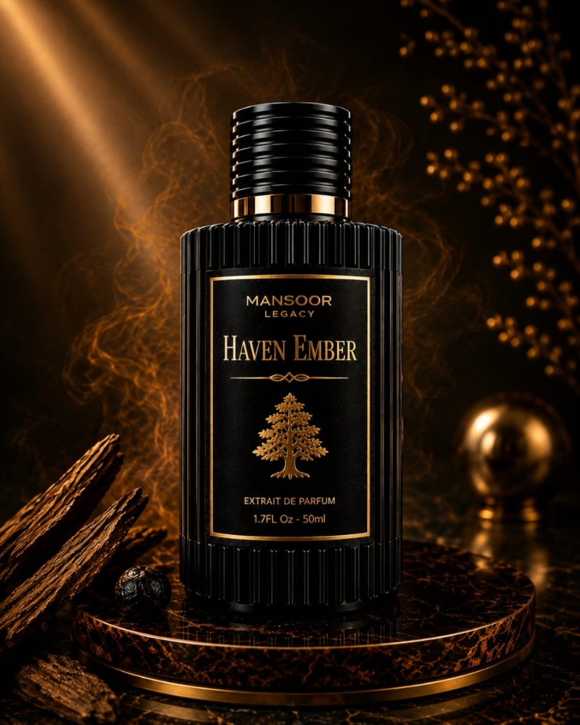 Haven Ember — fragrance bottle