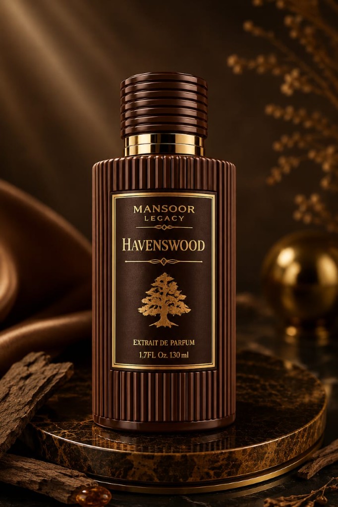 HavensWood — fragrance bottle